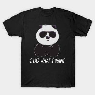Panda Posse Trendy Tee for Members of the Panda Community T-Shirt